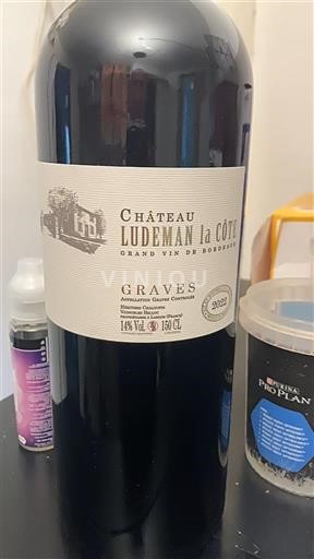 Bordeaux Graves Château Ludeman la Côte 2019
