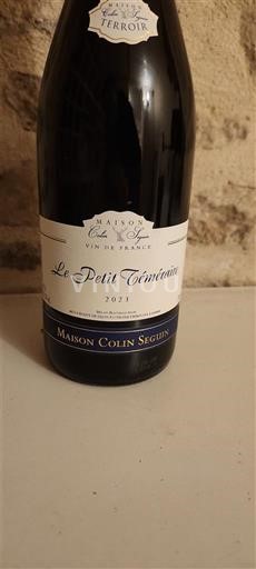 Bordeaux Maison Colin Seguin Le Petit Téméraire 2023
