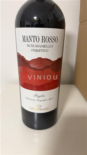 Pouilles Torrevento Manto Rosso 2022