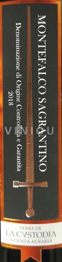Umbrien Montefalco Sagrantino Terre de La Custodia 2018