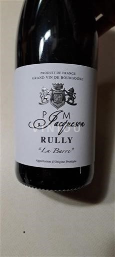 Burgundsko Rully Jacqueson La Barre 2023