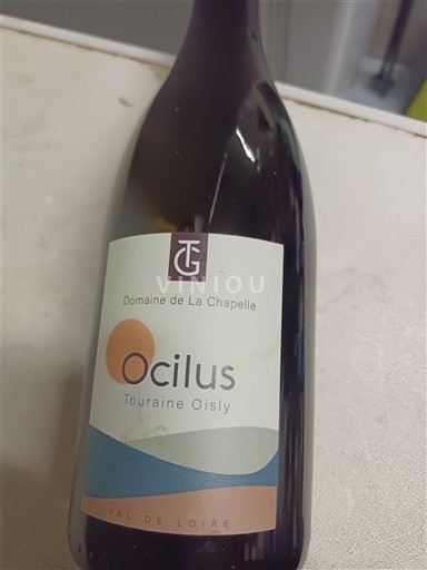 Vallée de la Loire Touraine-oisly Domaine La Chapelle Ocilus 2022