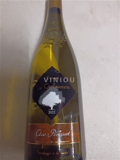 Valle del Loira Coteaux-du-Layon Domaine La Guillaumerie Clos Pinguet 2022