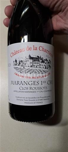 Burgundy Unspecified Premier Cru Château La Charrière Clos Roussots 2023