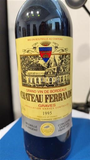 Bordeaux Graves Château Ferrande 1995