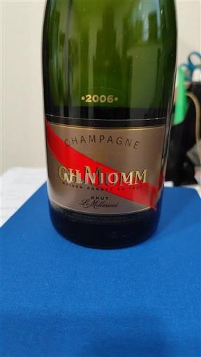 Champagne Sâm-panh G.H. Mumm Brut Le Millésimé 2006