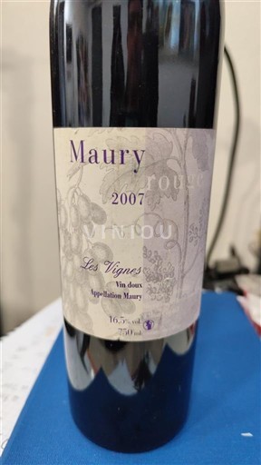 Roussillon Maury Les Vignes 2007