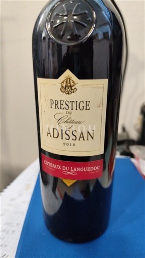 Languedoc Languedoc-ylängöt Château Adissan Prestige 2010