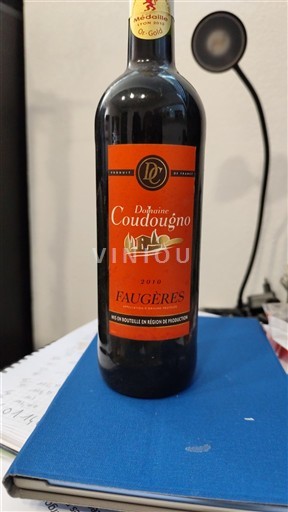 Languedoc Faugères Domaine Coudougnio 2010