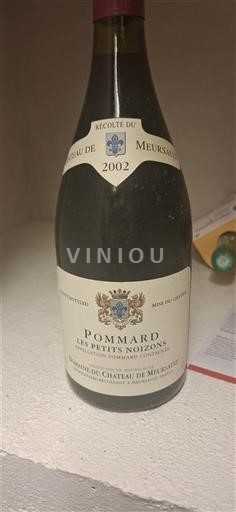 Burgundy Pommard Château Meursault Les Petits Noizons 2002