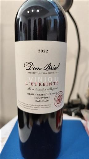 Roussillon Côtes-du-Roussillon Dom Brial L'Etreinte 2022