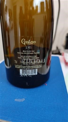 Languedoc a Roussillon Pays d'Oc Grézan 2021