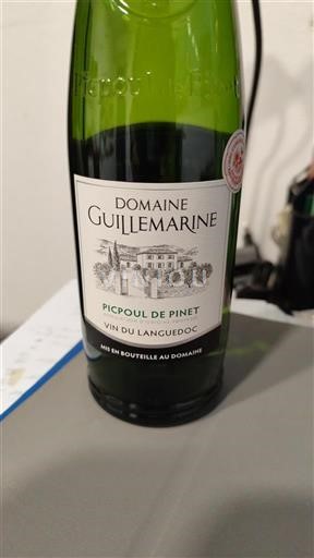 Vine Blanc sec Domaine Guillemarine Non millésimé Frankrig Languedoc Picpoul-de-Pinet AOC