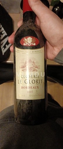 Bordeaux Closerie Le Glorit 2007