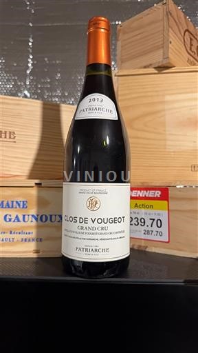 Burgund Clos-de-Vougeot Grand Cru Patriarche 2013