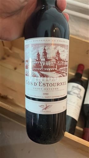 Burdeos Saint-Estèphe Grand Cru Cos d'Estournel 1990