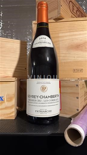 Burgund Gevrey-Chambertin Premier Cru Patriarche Premier Cru - Les Corbeaux 2018