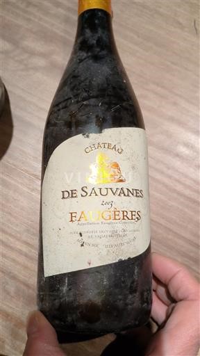 Languedoc Faugères Château Sauvanes 2003