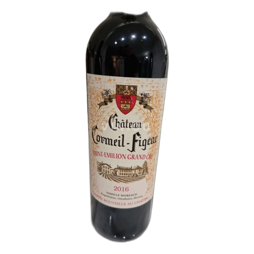 Bordeaux Saint-Émilion Grand Cru Château Cormeil-Figeac 2016