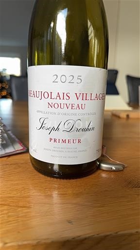 Beaujolais Beaujolais-kylät Joseph Drouhin Primeur 2025