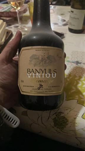 Roussillon Banyuls Cave de l'Abbé Rous Imma 1993