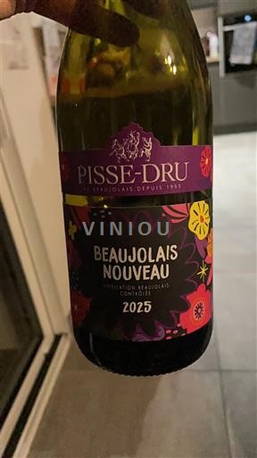 Beaujolais Beaujolais Nouveau Pisse-Dru Beaujolais Nouveau 2025
