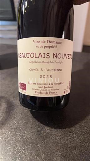 Beaujolais Beaujolais Nouveau Sarl Joubert à l'ancienne 2025