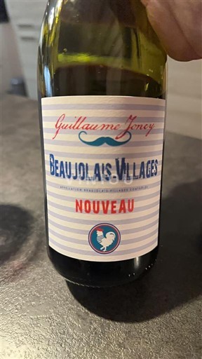 Beaujolais Beaujolais Villages Guillaume Jomcy Nouveau 2025