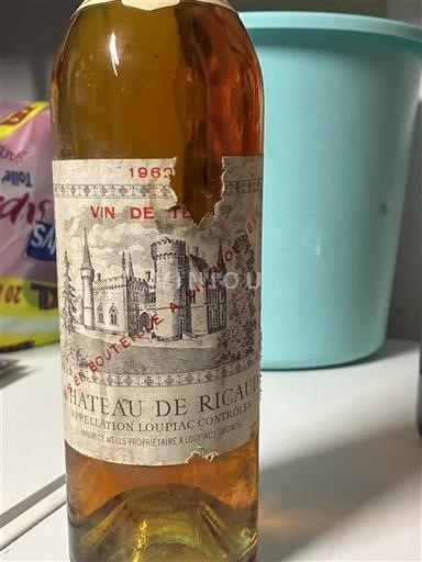Bordeaux Loupiac Château Ricaud 1962