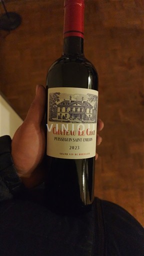 Bordeaux Puisseguin-Saint-Émilion Château Le Chay 2023 2023