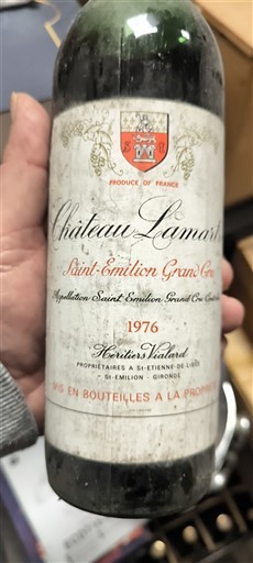 Bordeaux Saint-Émilion Grand Cru Château Lamarzelle 1976