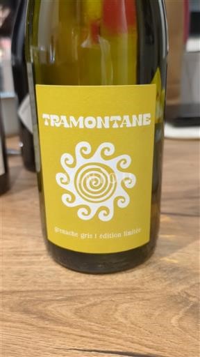 Languedoc ja Roussillon Katalonianrinteet Tramontane Grenache Gris Édition Limitée 2024