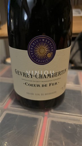 Bourgogne Gevrey-chambertin Frédéric Magnien Coeur de Fer 2018