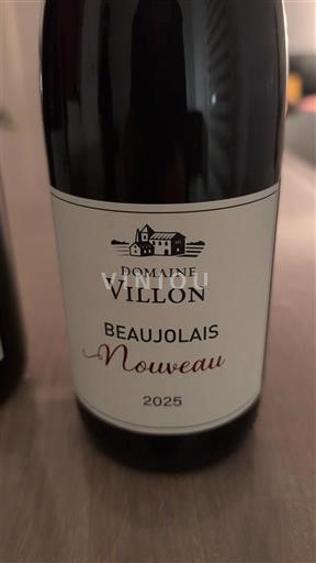 Beaujolais Beaujolais Nouveau Domaine Villon Nouveau 2025