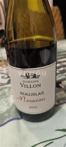Beaujolais Beaujolais Nouveau Domaine Villon Nouveau 2025