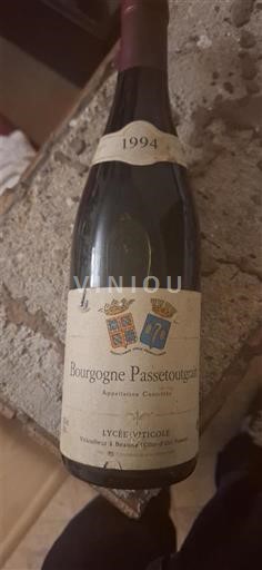 Burgundi Bourgogne-passetoutgrain Lycée Viticole 1994