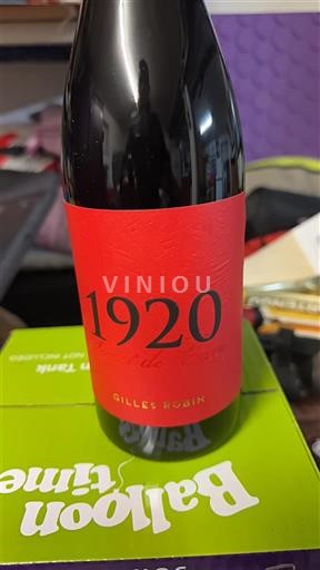 Rhône-dalen Crozes-Hermitage Gilles Robin 1920 Ikke årgangsbestemt