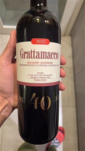 Toscana Non specificato Grattamacco 40 2022