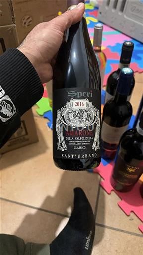 Vêneto Não especificado Speri Sant'Urbano 2016