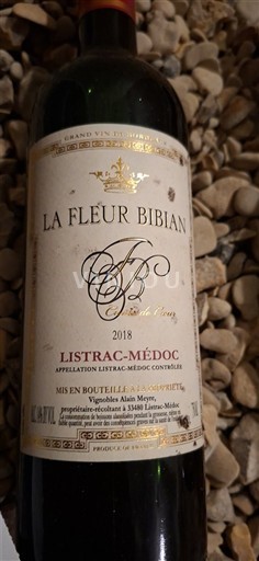 Bordeaux Listrac-Médoc La Fleur Bibian 2018
