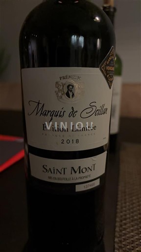 Sydvestfrankrig Saint-Mont Marquis de Seillan Edition Limitée 2018
