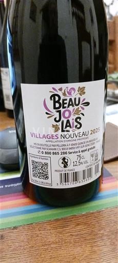 Beaujolais Määrittelemätön Beaujolais villages nouveau 2025