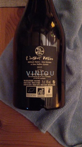 Rhônen laakso Rhône-laakso Domaine Constantin Famille Brignol & Filles L'instant Nature 2023
