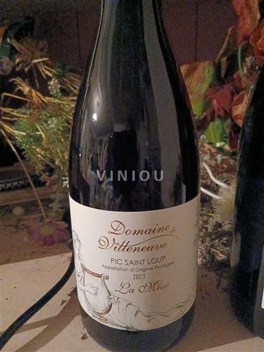 Languedoc Pic-saint-loup Domaine Villeneuve La Muse 2023