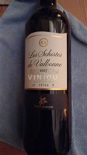 Roussillon Collioure Terres des Templiers Les Schistes de Vallbonne 2017