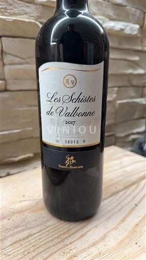 Руссільон Колліур Terres des Templiers Les Schistes de Vallbonne 2017