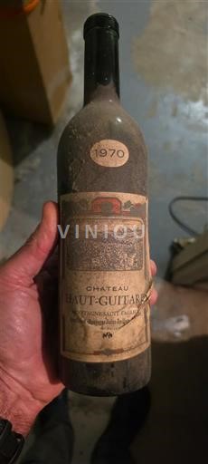 Burdeos Saint-Estèphe Château Haut-Guitare 1970