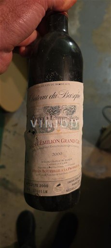Bordeaux Saint-Émilion Grand Cru Château Basque 2000