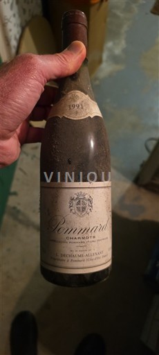 Borgoña Pommard Domaine Alliant Charmots 1991