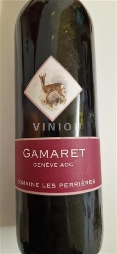 Genève Ospecificerad Domaine Les Perrières Gamaret 2016
